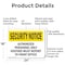 Signmission Visitors Report To Front Office OSHA Security Notice Sign, Aluminum, 24in W x 18in L, 2PK OS-2PACK-SN-A-1824-L-11676 - alternate 2
